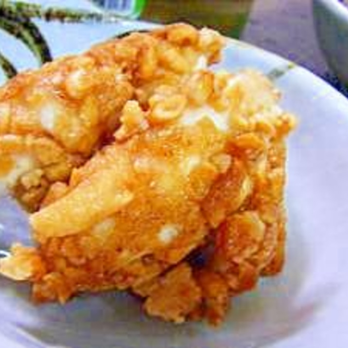 冷めてもカリカリ!ささみの柿の種揚げ